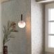 Pendule, Lustre suspendate - Lustra, Pendul din sticla, Murano burgundy