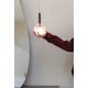 Pendule, Lustre suspendate - Lustra, Pendul din sticla, Murano burgundy