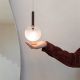 Pendule, Lustre suspendate - Lustra, Pendul din sticla, Murano burgundy