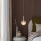 Pendule, Lustre suspendate - Lustra, Pendul din sticla, Murano sand