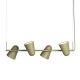 Pendule, Lustre suspendate - Lustra cu montaj vertical sau orizontal Salamanca verde masliniu