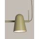 Pendule, Lustre suspendate - Lustra cu montaj vertical sau orizontal Salamanca verde masliniu