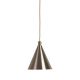 Pendule, Lustre suspendate - Lustra, Pendul din metal finisaj auriu Sofia