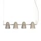 Pendule, Lustre suspendate - Lustra cu montaj vertical sau orizontal Salamanca sand