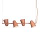 Pendule, Lustre suspendate - Lustra cu montaj vertical sau orizontal Salamanca terra
