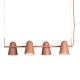 Pendule, Lustre suspendate - Lustra cu montaj vertical sau orizontal Salamanca terra