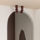 Plafoniere cu spoturi, Spoturi aplicate - Spot directionabil GU10 minimalist din aluminiu burgundy Milan