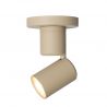 Spot directionabil GU10 minimalist din aluminiu sand Milan