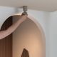 Plafoniere cu spoturi, Spoturi aplicate - Spot directionabil GU10 minimalist din aluminiu sand Milan