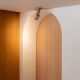 Plafoniere cu spoturi, Spoturi aplicate - Spot directionabil GU10 minimalist din aluminiu sand Milan