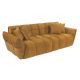 Canapele - Canapea XXL CLOUD 260cm, catifea Vogue galben mustar