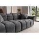 Canapele - Canapea XXL CLOUD 260cm, catifea Vogue gri