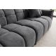 Canapele - Canapea XXL CLOUD 260cm, catifea Vogue gri