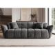 Canapele - Canapea XXL CLOUD 260cm, catifea Vogue gri