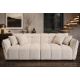 Canapele - Canapea XXL CLOUD 260cm, material boucle bej