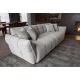 Canapele - Canapea XXL CLOUD 260cm, material boucle gri