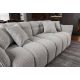 Canapele - Canapea XXL CLOUD 260cm, material boucle gri
