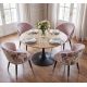 Seturi scaune, HoReCa - Set 2 scaune MAISON CLASSIQUE catifea liliac, model floral