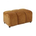 Taburete, Suport picioare CLOUD 100cm, catifea Vogue galben mustar
