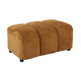 Banchete-Tabureti - Taburete, Suport picioare CLOUD 100cm, catifea Vogue galben mustar