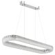 Pendule, Lustre suspendate - Lustra cristale din sticla LED CCT cu telecomanda LAUREL