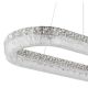 Pendule, Lustre suspendate - Lustra cristale din sticla LED CCT cu telecomanda LAUREL