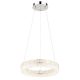 Pendule, Lustre suspendate - Lustra cristale din sticla LED CCT cu telecomanda LAUREL