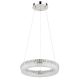 Pendule, Lustre suspendate - Lustra cristale din sticla LED CCT cu telecomanda LAUREL