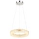 Pendule, Lustre suspendate - Lustra cristale din sticla LED CCT cu telecomanda LAUREL
