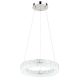 Pendule, Lustre suspendate - Lustra cristale din sticla LED CCT cu telecomanda LAUREL
