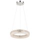 Pendule, Lustre suspendate - Lustra cristale din sticla LED CCT cu telecomanda LAUREL