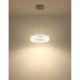 Pendule, Lustre suspendate - Lustra cristale din sticla LED CCT cu telecomanda LAUREL