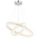 Pendule, Lustre suspendate - Lustra cristale din sticla LED CCT cu telecomanda LAUREL 80m