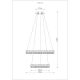 Pendule, Lustre suspendate - Lustra cristale din sticla LED CCT cu telecomanda LAUREL 60cm
