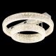 Lustre aplicate - Lustra aplicata cristale din sticla LED CCT cu telecomanda LAUREL