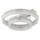 Lustre aplicate - Lustra aplicata cristale din sticla LED CCT cu telecomanda LAUREL