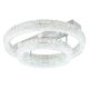 Lustre aplicate - Lustra aplicata cristale din sticla LED CCT cu telecomanda LAUREL