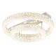 Lustre aplicate - Lustra aplicata cristale din sticla LED CCT cu telecomanda LAUREL