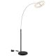 Lampadare - Lampa de podea LED cristale din sticla LAUREL
