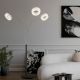 Lampa de podea LED cristale din sticla LAUREL