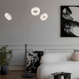 Lampadare - Lampa de podea LED cristale din sticla LAUREL