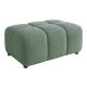 Taburete, Suport picioare CLOUD 100cm, material boucle verde salvie