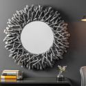 Oglinda decorativa Riverside 80cm gri