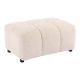 Banchete-Tabureti - Taburete, Suport picioare CLOUD 100cm, material boucle bej