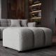 Taburete, Suport picioare CLOUD 100cm, material boucle gri