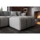 Banchete-Tabureti - Taburete, Suport picioare CLOUD 100cm, material boucle gri