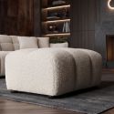 Taburete, Suport picioare CLOUD 100cm, material boucle champagne greige