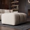 Taburete, Suport picioare CLOUD 100cm, material boucle champagne greige