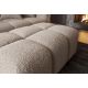 Banchete-Tabureti - Taburete, Suport picioare CLOUD 100cm, material boucle champagne greige