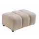 Banchete-Tabureti - Taburete, Suport picioare CLOUD 100cm, material boucle champagne greige